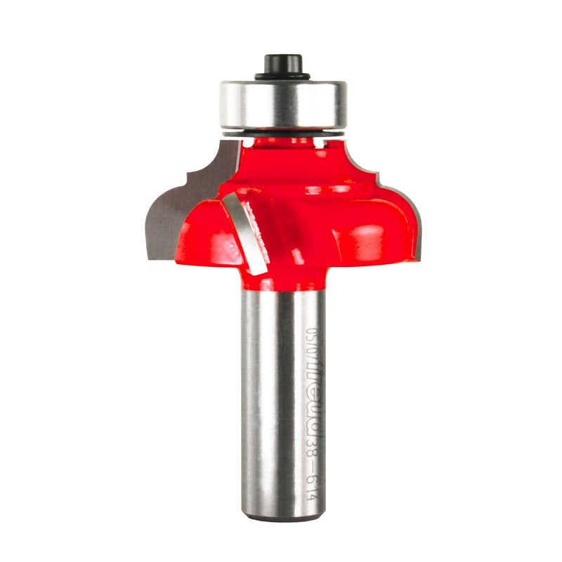 DIABLO Freud 38-614 Classical Cove and Round Bit, 1-3/8 in Dia Cutter, 11/16 in L Cutting, 2-3/4 in OAL, 1/2 in Dia Shank