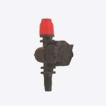RAINDRIP Raindrip A180010B Stream Sprayer, 1/4 in Connection, 18.9 sq-ft Coverage Area, 4 to 20 gph, Black, Full-Circle