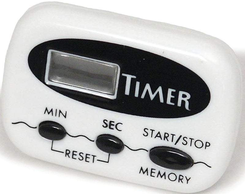 CHEF CRAFT Chef Craft 21239 Timer, Digital Display, 1 sec to 99 min, White
