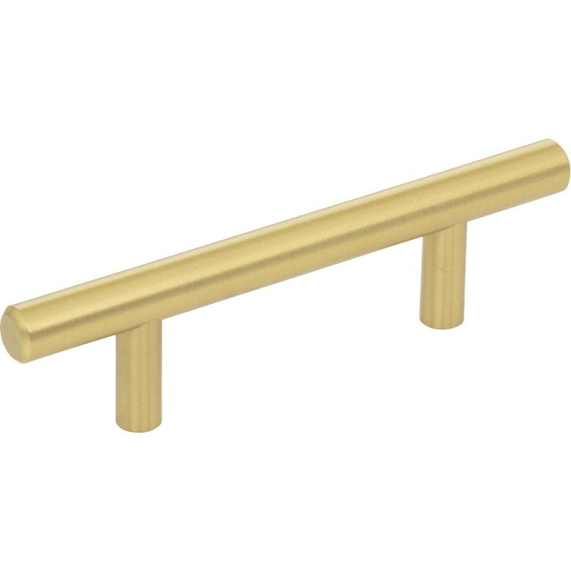 HARDWARE RESOURCES KasaWare K2943BG-6 Cabinet Bar Pull, 5-3/8 in L Handle, 1-3/8 in Projection, Steel, Brushed Gold HARDWARE & FARM SUPPLIES HARDWARE RESOURCES