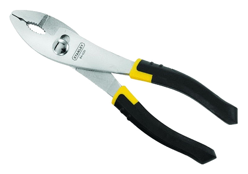 STANLEY STANLEY 84-026 Slip Joint Plier, 8-3/8 in OAL, 43/64 in Jaw Opening, Ergonomic Handle, 7/8 in W Jaw, 1-3/8 in L Jaw TOOLS STANLEY
