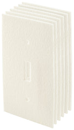 FROST KING Frost King OSS6H Switch Sealer, 4 in L, 2-1/2 in W, Plastic Foam, White