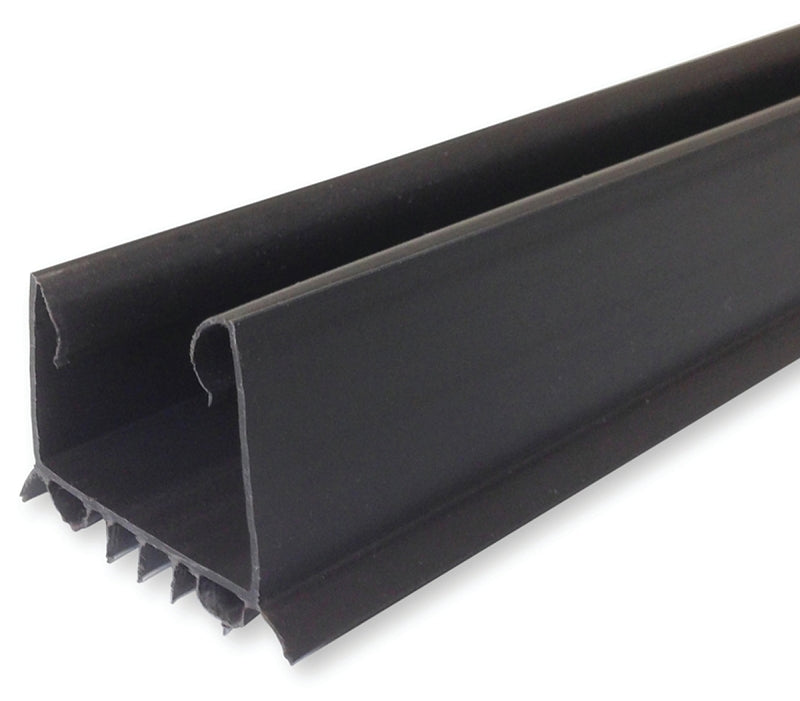 M-D M-D 43337 Door Seal, 2-1/4 in W, 36 in L, Vinyl, Brown HARDWARE & FARM SUPPLIES M-D