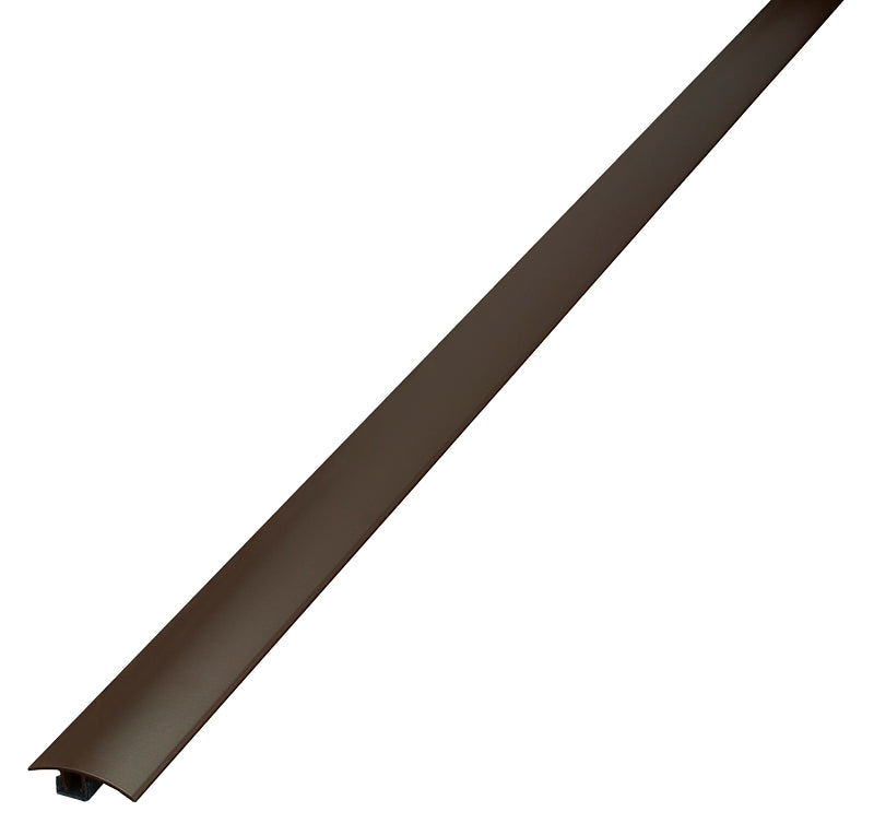 M-D M-D CINCH 43360 Floor Reducer with Snaptrack, 36 in L, 1-7/8 in W, Aluminum, Forest Brown
