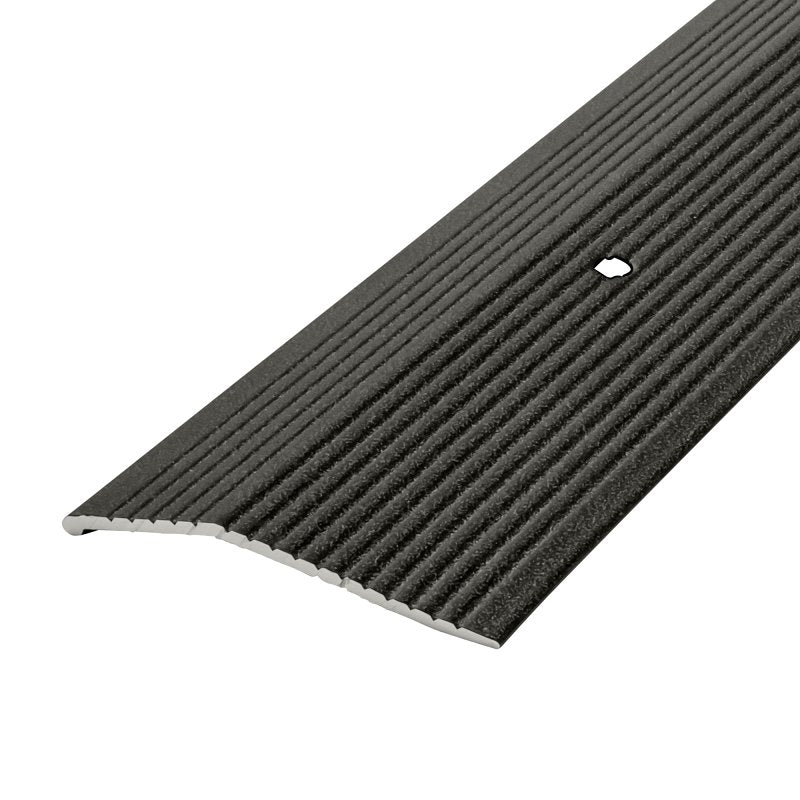 M-D M-D 43366 Carpet Trim, 36 in L, 2 in W, 3/8 in Thick, Aluminum, Mocha