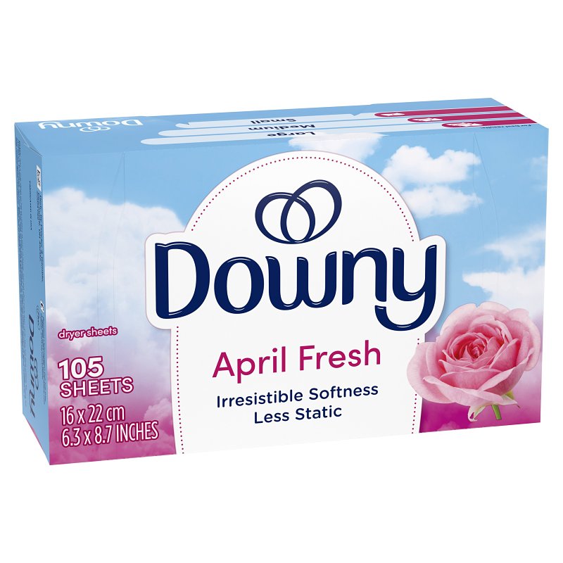 DOWNY Downy 82329 Fabric Softener Dryer Sheet