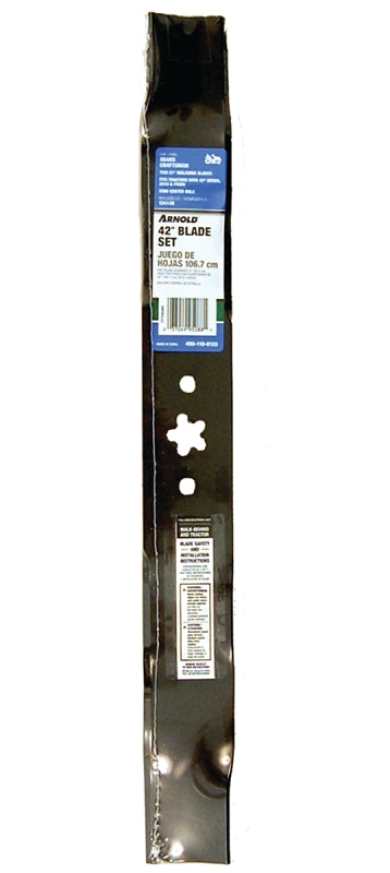 ARNOLD Arnold 490-110-0135 Blade Set, 21 in L, For: Sears/Craftsman Models