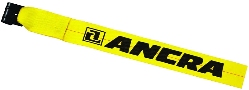 ANCRA Ancra 43795-10-30 Winch Strap with Flat Hook, 4 in W, 30 ft L, 5400 lb Vertical Hitch, Polyester AUTOMOTIVE ANCRA