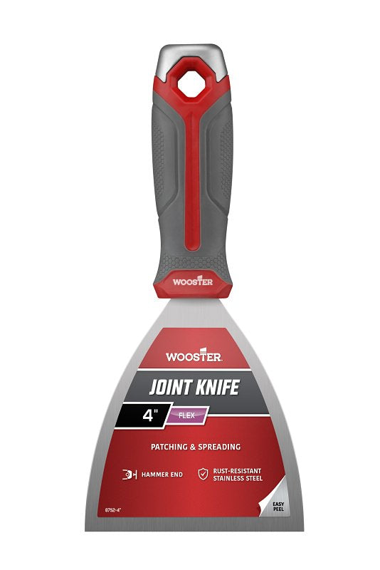 WOOSTER BRUSH Wooster 8752-4 Joint Knife, 4 in W Blade, Stainless Steel Blade, Flexible Blade