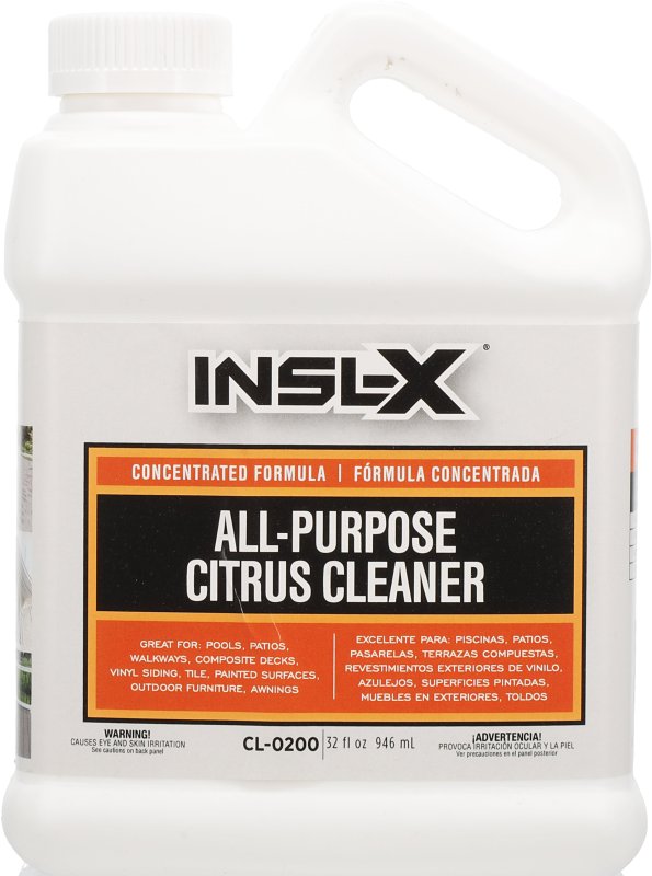 INSL-X Insl-X CL-0200-099-04 All-Purpose Cleaner, 1 qt, Jug, Liquid, Clear