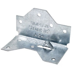 SIMPSON STRONG-TIE Simpson Strong-Tie A34 Framing Angle, 1-7/16 in W, 2-1/2 in D, Steel, Galvanized/Zinc