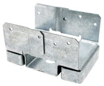 SIMPSON STRONG-TIE Simpson Strong-Tie ABA ABA46Z Post Base, 4 x 6 in Post, 14 ga Gauge, Steel, ZMAX