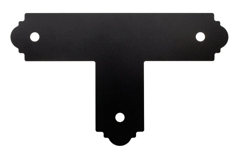 SIMPSON STRONG-TIE Simpson Strong-Tie APT APT4 T-Strap Tie, 12 ga Gauge, Steel, Black, Powder-Coated/ZMAX
