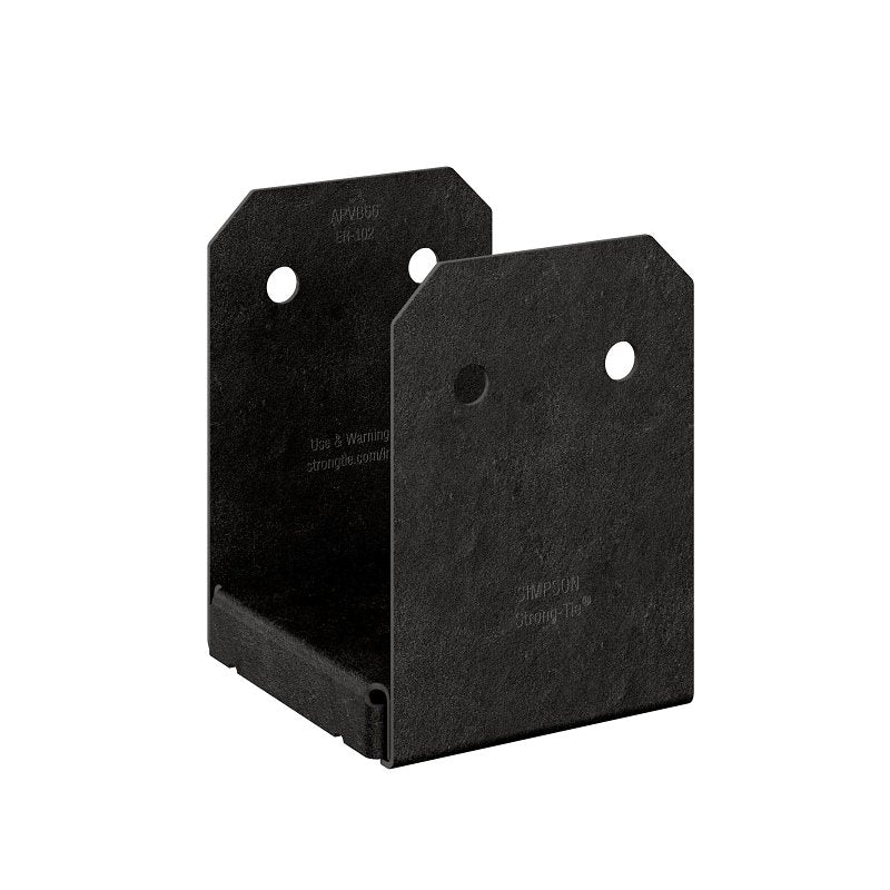 SIMPSON STRONG-TIE Simpson Strong-Tie Outdoor Accents Avant Series APVB66 Adjustable Post Base, 11,450 lb Down lb, 5-1/2 in W, 1/PK