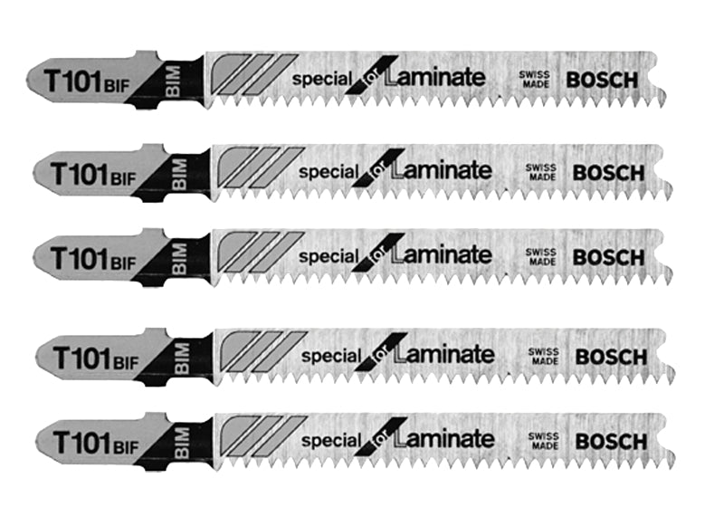 BOSCH Bosch T101BIF Jig Saw Blade Set, 3-Piece, Bi-Metal TOOLS BOSCH