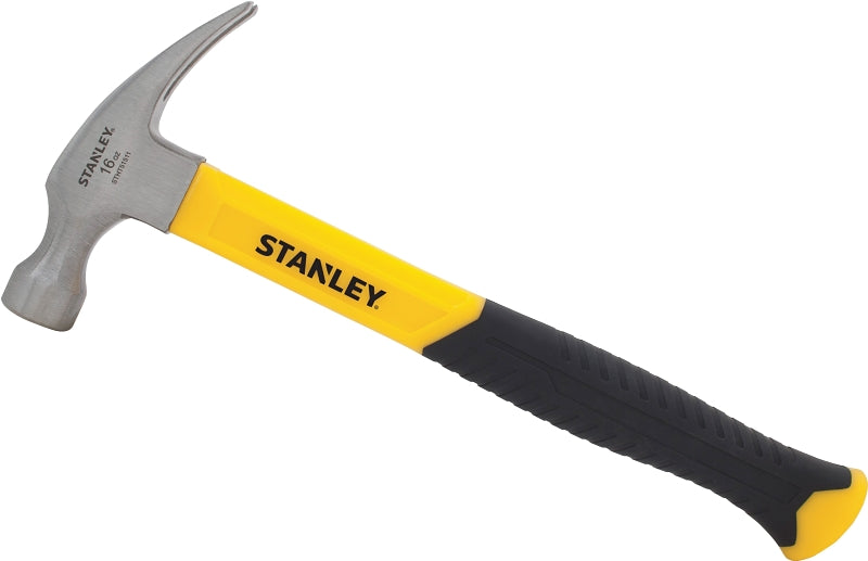 STANLEY STANLEY STHT51511 Nail Hammer, 16 oz Head, Smooth Head, HCS Head, 12-3/4 in OAL TOOLS STANLEY