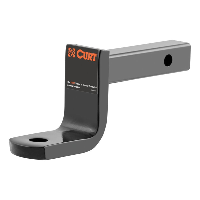 CURT Curt 45521 Ball Mount, 7-1/4 in L, 3-1/4 in Drop, 2-5/8 in Rise, Class 2 Hitch, Steel, Powder-Coated AUTOMOTIVE CURT