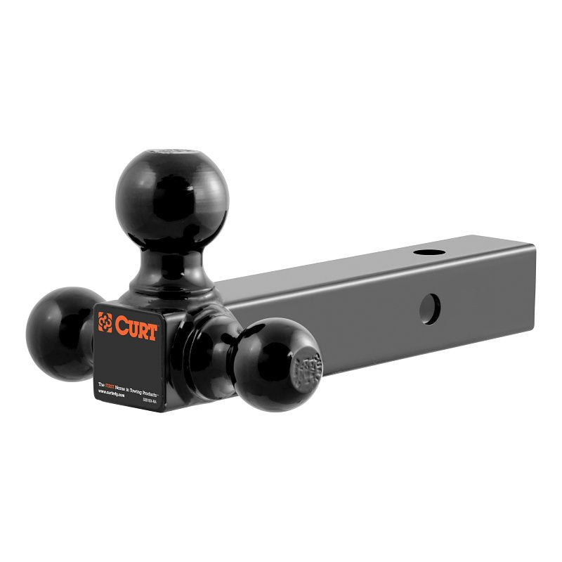 CURT Curt 45652 Multi Ball-Mount, 1-7/8, 2, 2-5/16 in Dia Hitch Ball, Carbon Steel, Powder-Coated AUTOMOTIVE CURT