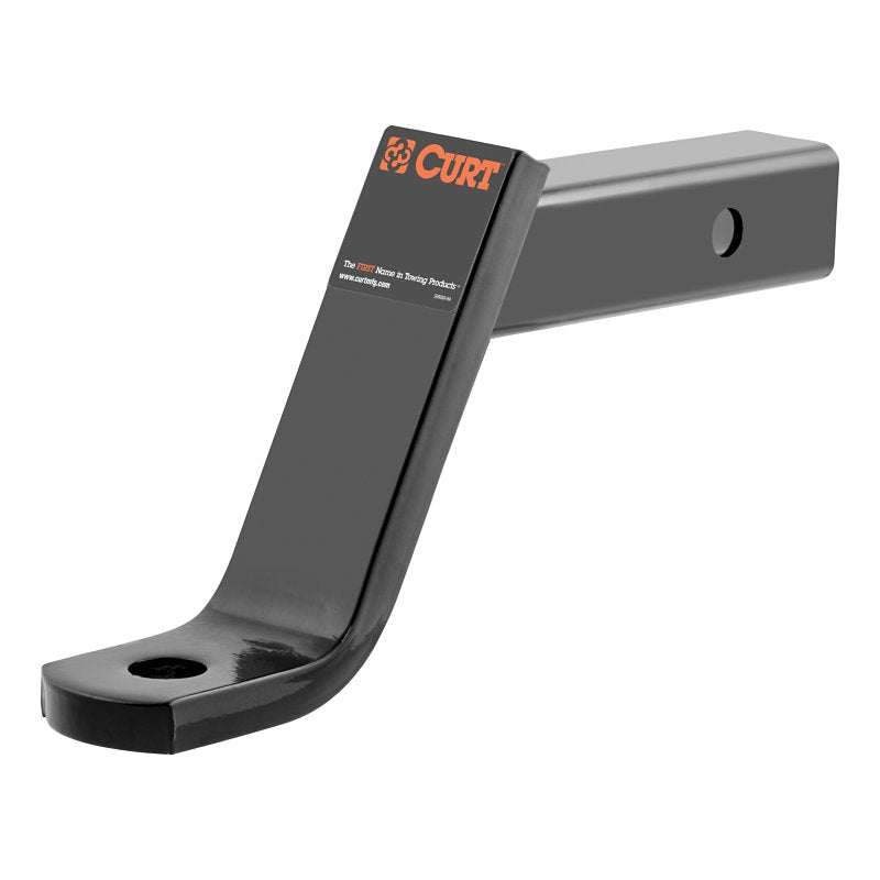 CURT Curt 45870 Ball Mount, 9-1/4 in L, 6 in Drop, 4-1/4 in Rise, Powder-Coated AUTOMOTIVE CURT