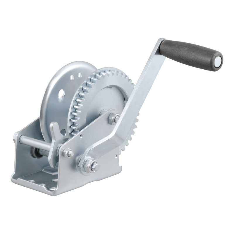 CURT Curt 29424 Hand Crank Winch, Electric, 1200 lb, Steel AUTOMOTIVE CURT