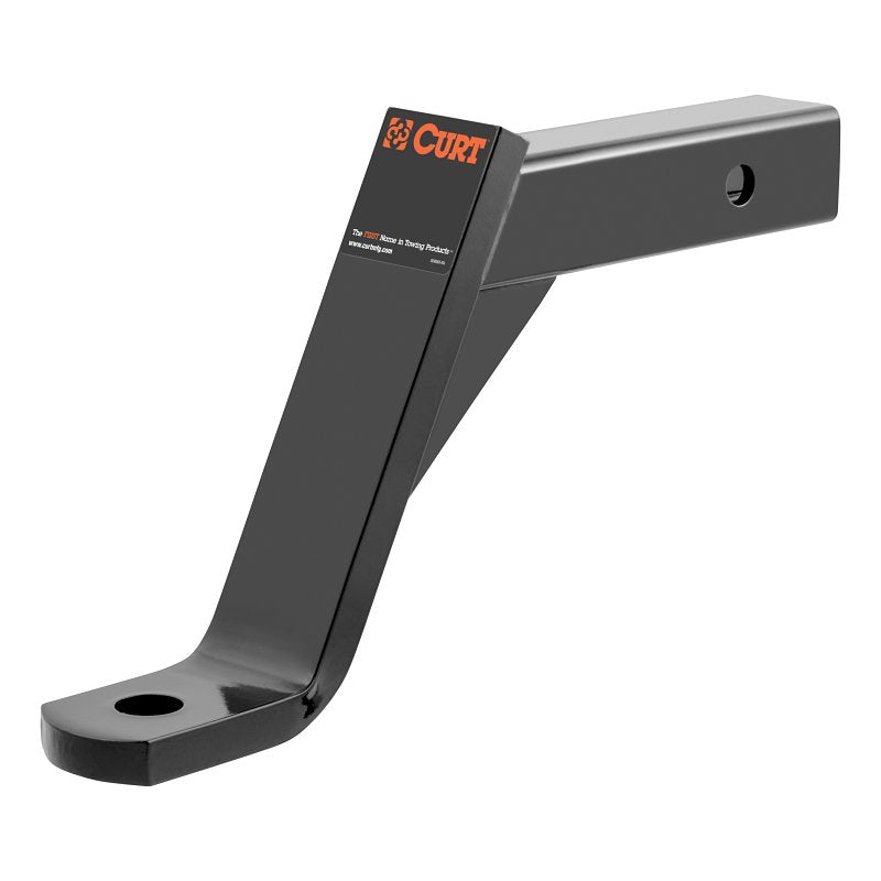 CURT Curt 45890 Ball Mount, 11-1/2 in L, 8 in Drop, 6-1/4 in Rise, Powder-Coated AUTOMOTIVE CURT