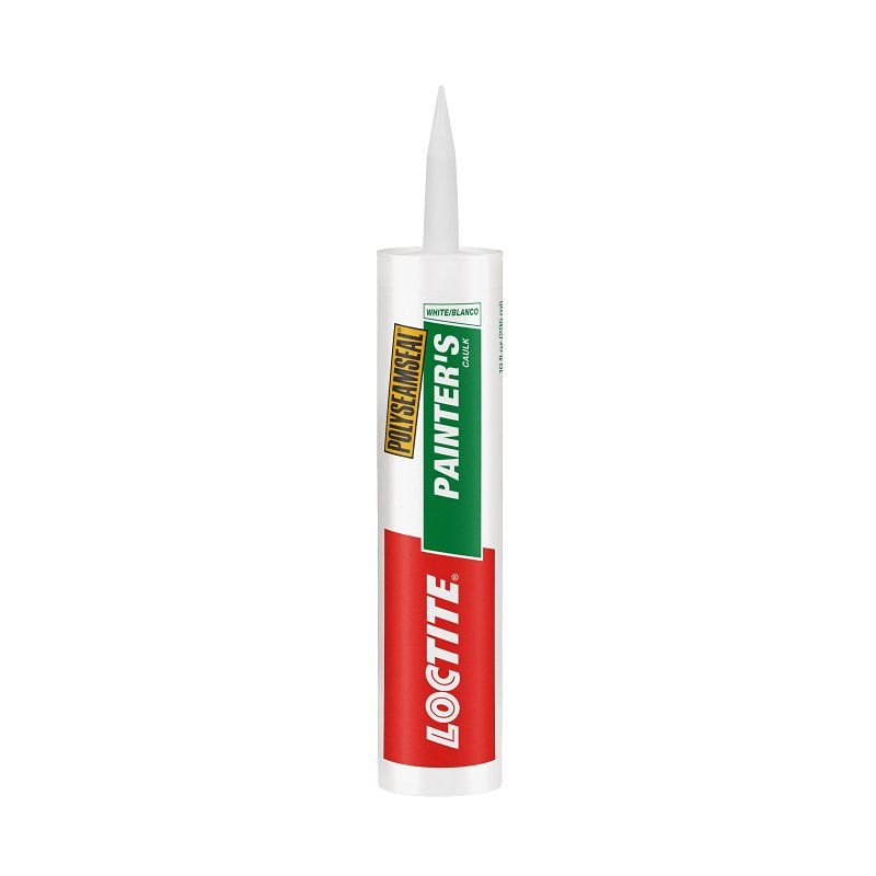 LOCTITE Loctite POLYSEAMSEAL 1511100 Painter's Caulk, White, 40 to 100 deg F, 10 fl-oz Cartridge