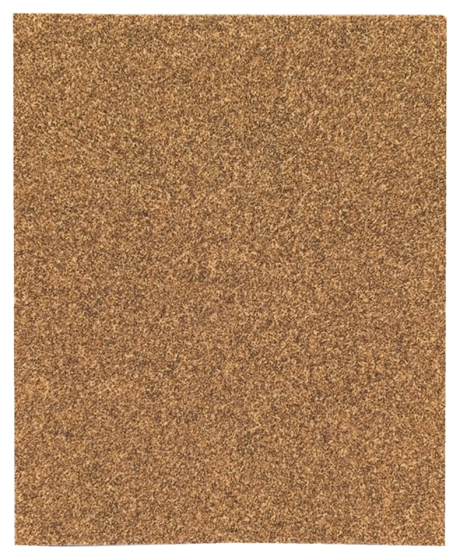 NORTON Norton Adalox 07660700156 Sanding Sheet, 11 in L, 9 in W, Very Fine, 220 Grit, Aluminum Oxide Abrasive, Paper Backing