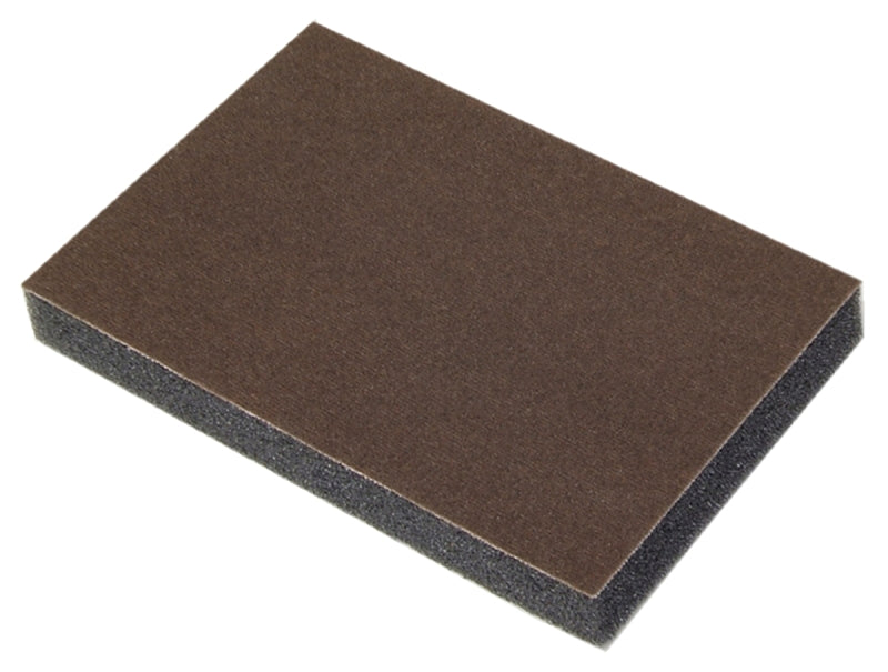 NORTON Norton 00950 Sanding Sponge, 3 in L, 4 in W, 100 Grit, Medium