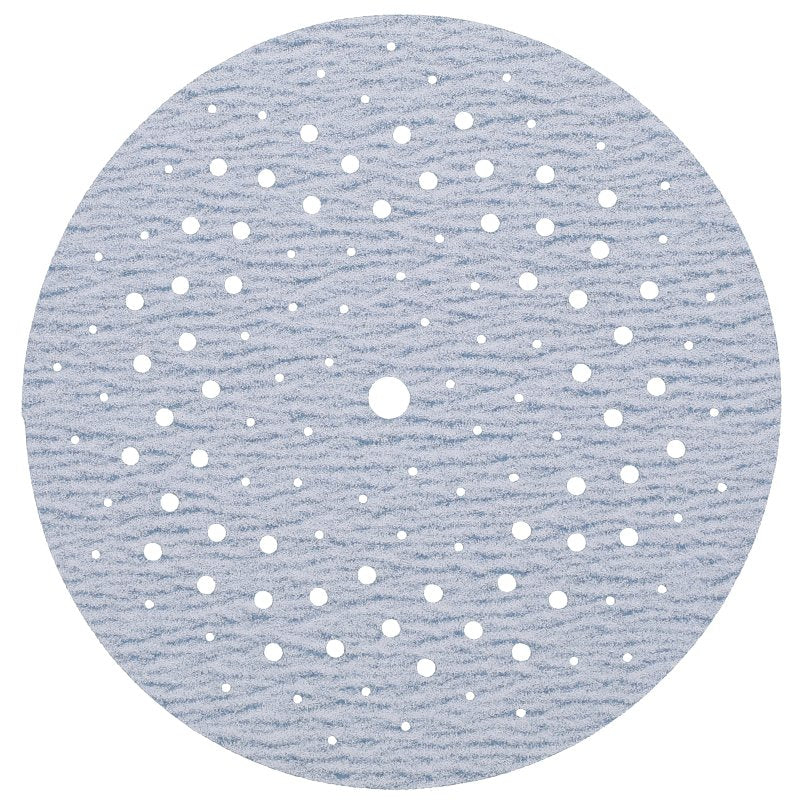 NORTON Norton 03220 Sanding Disc, 5 in Dia, 11/16 in Arbor, Coated, P150 Grit, Fine, Alumina Ceramic Abrasive, Spiral PAINT NORTON