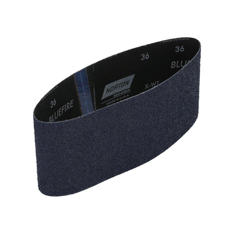 NORTON Norton 05474 Sanding Belt, 4 in W, 24 in L, 36 Grit, Extra Coarse, Zirconia Aluminum Abrasive TOOLS NORTON