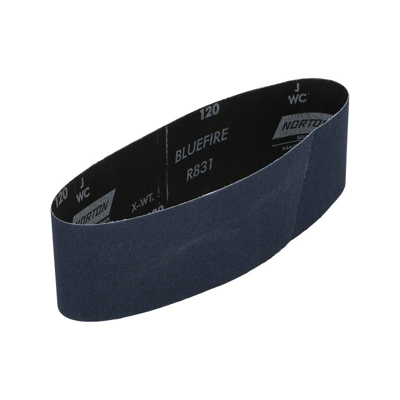 NORTON Norton ProSand R811/R816/R831 Series 07660768231 Portable Abrasive Belt, 3 in W, 24 in L, 120 Grit, Medium TOOLS NORTON