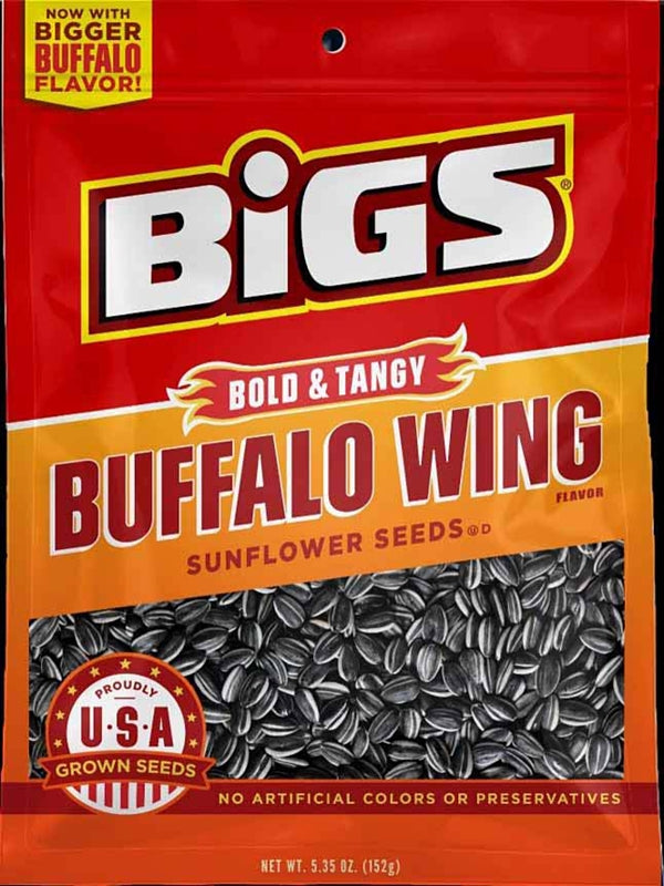 BIGS� Bigs 55004 Sunflower Seed, Buffalo Wing, 5.35 oz HOUSEWARES BIGS�   