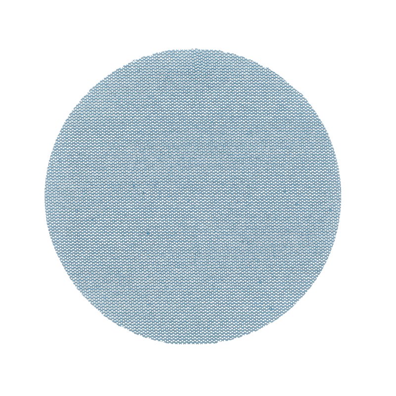 NORTON Norton MeshPower Series 68441 Sanding Disc, 5 in Dia, 120 Grit, Medium, Ceramic Alumina Abrasive
