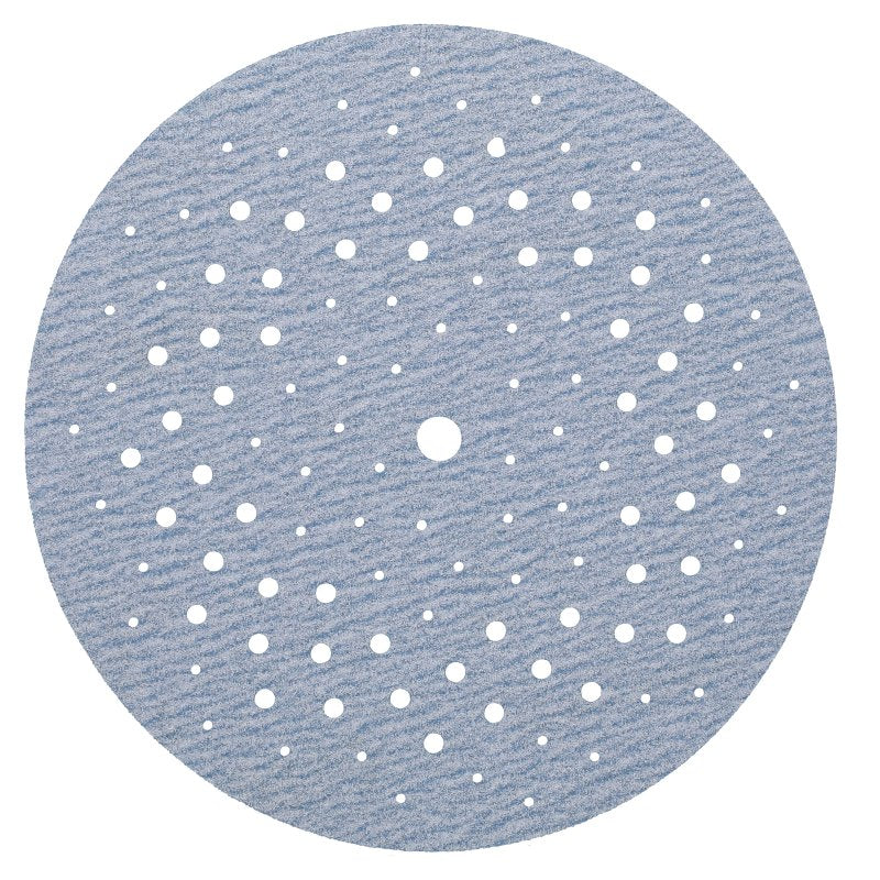 NORTON Norton ProSand Series 07660703228 Vacuum Disc, 5 in Dia, 11/16 in Arbor, P180 Grit, Fine, Ceramic Abrasive, Laser-Cut