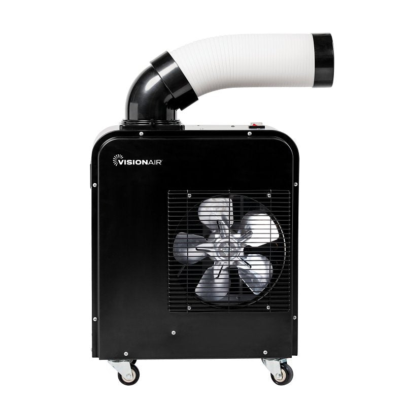 VISIONAIR,LLC VisionAir 2VASPOT5300 Portable Spot Cooler, 7000 Btu Cooling, 1-Speed, 115 V, 15 A, Black APPLIANCES & ELECTRONICS VISIONAIR,LLC