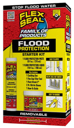 FLEX SEAL Flex Seal Flood Protection RKITSTART02 Starter Kit, Yellow PAINT FLEX SEAL