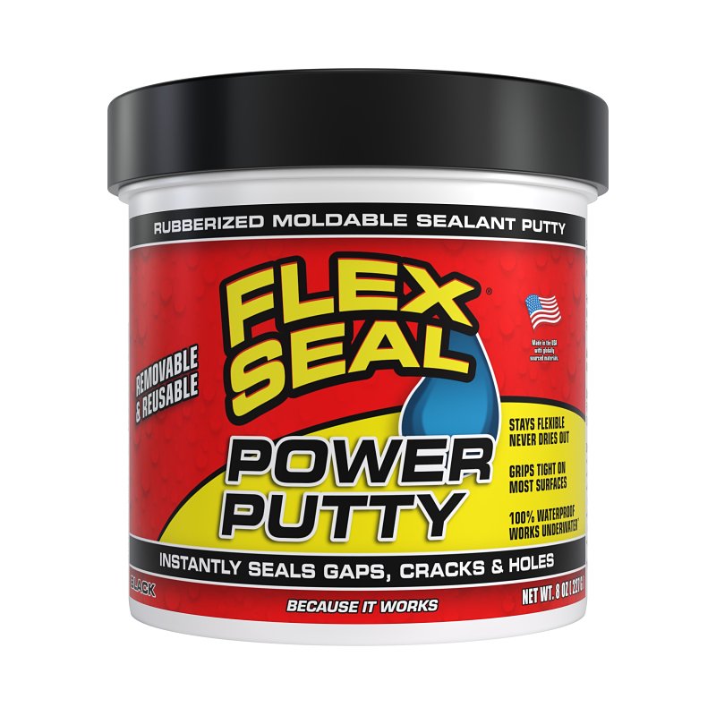 FLEX SEAL POWER PUTTY BLACK 0.5LB 2X24IN
