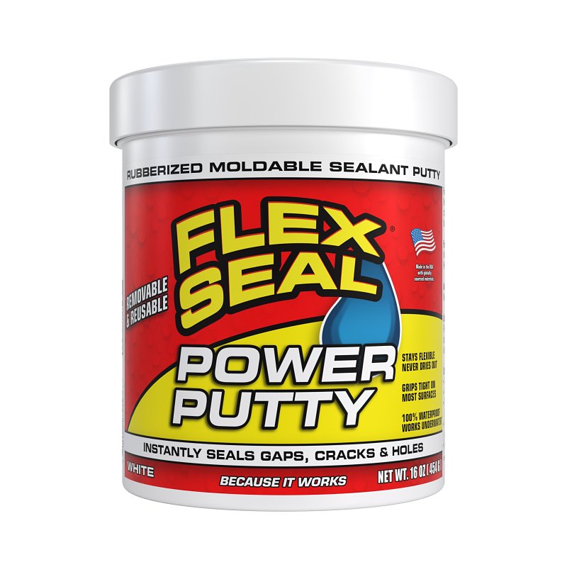 FLEX SEAL POWER PUTTY WHITE 1LB 3 X 32IN