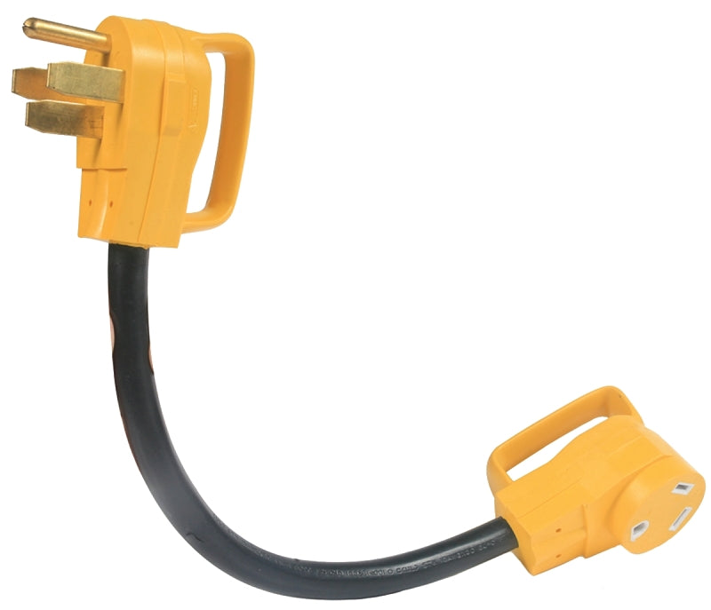 CAMCO Camco USA 55173 Dogbone Adapter, 30 A Female, 50 A Male, 125 V, Male, Female AUTOMOTIVE CAMCO