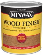 MINWAX Minwax 700464444 Wood Stain, Red Chestnut, Liquid, 1 qt Can PAINT MINWAX