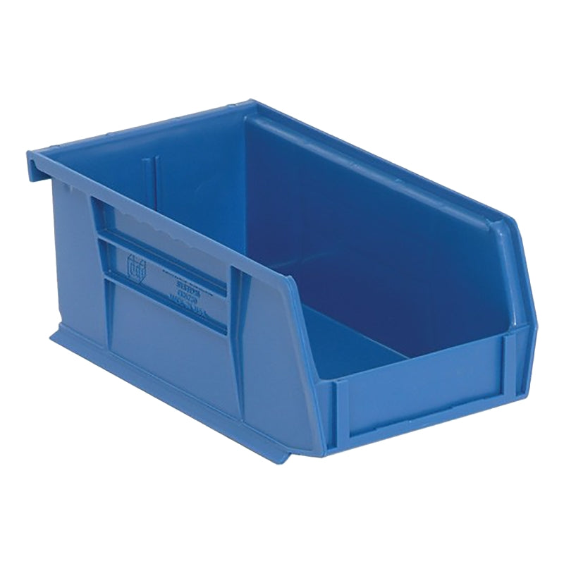 QUANTUM STORAGE SYST Quantum Storage Systems QUS220 Series RQUS240BL-UPC Large Ultra Stack and Hang Storage Bin, 60 lb, 14-3/4 in L, 7 in H