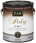 ZAR ZAR 36213 Polyurethane, Liquid, Milky Clear, 1 gal, Can