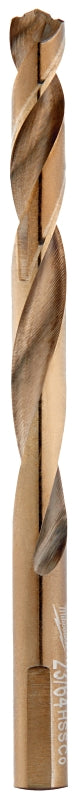 MILWAUKEE Milwaukee RED HELIX 48-89-2320 Drill Bit, 23/64 in Dia, 5 in OAL, 23/64 in Dia Shank, 3-Flat Shank