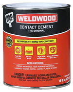 DAP DAP 00271 Contact Cement, Liquid, Strong Solvent, Tan, 1 pt Can PAINT DAP