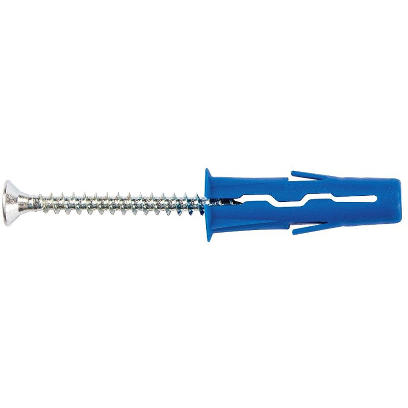 RAWLPLUG INC Rawlplug Rawl Uno Series R-S0-UNO3/16+6-2 Multi-Purpose Anchor, 13 mm Thread, 1 in L, Polypropylene