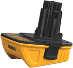 DEWALT DEWALT DCA1820 Battery Adapter, 18 to 20 V Input, Includes: (1)18 V to 20 V MAX Adapter, Batteries are not Included. TOOLS DEWALT