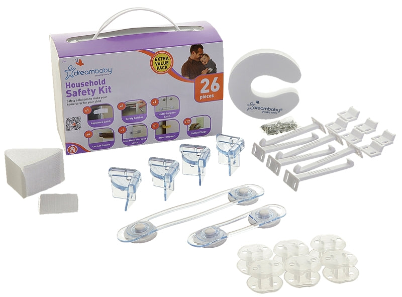 TEE-ZED PRODUCTS LLC Dreambaby L7661 Home Safety Value Kit, White