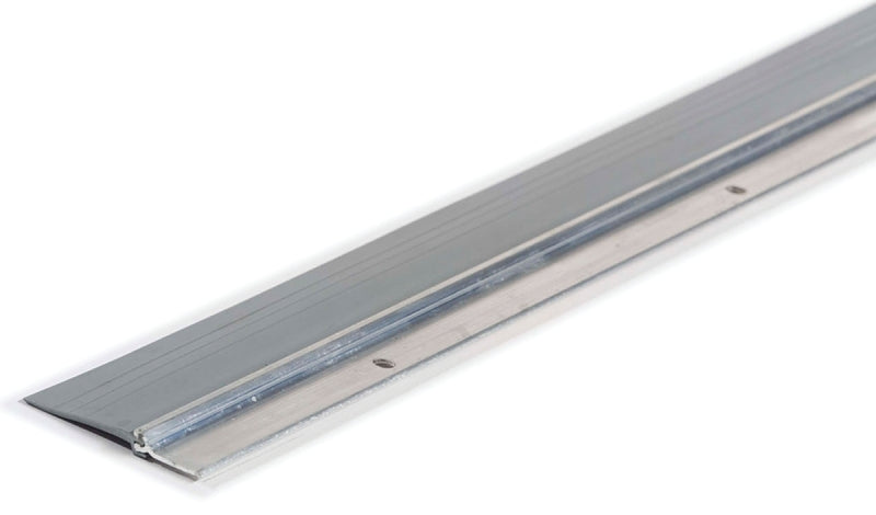 M-D M-D 69620 Door Sweep, Mill Flange, 48 in L, 2-1/4 in W, Aluminum Flange, Vinyl Insert