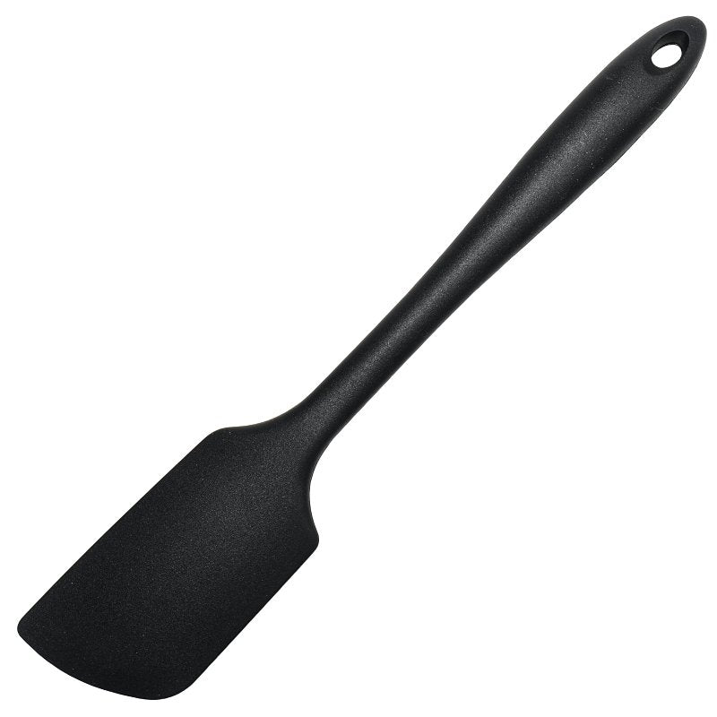 CHEF CRAFT Chef Craft Premium Series 13665 Spatula, 11 in OAL, Silicone Blade, Black