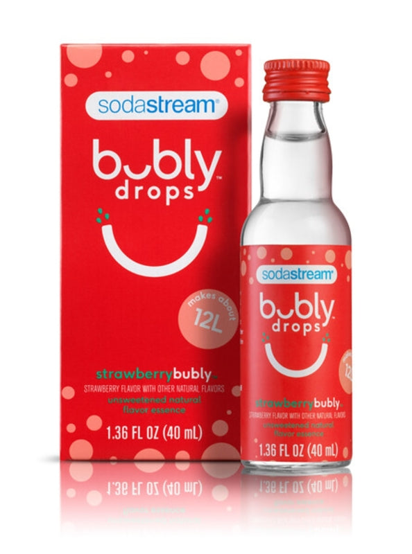 SODASTREAM Sodastream 1025223010 Soft Drink, Strawberry Flavor, 40 mL Bottle